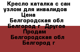 Кресло каталка с сан узлом для инвалидов  › Цена ­ 5 000 - Белгородская обл., Белгород г. Другое » Продам   . Белгородская обл.,Белгород г.